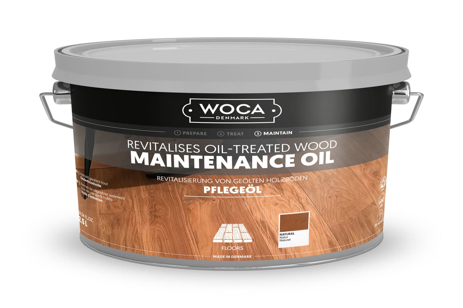 WOCA Maintenance Oil "Natural" 2.5L
