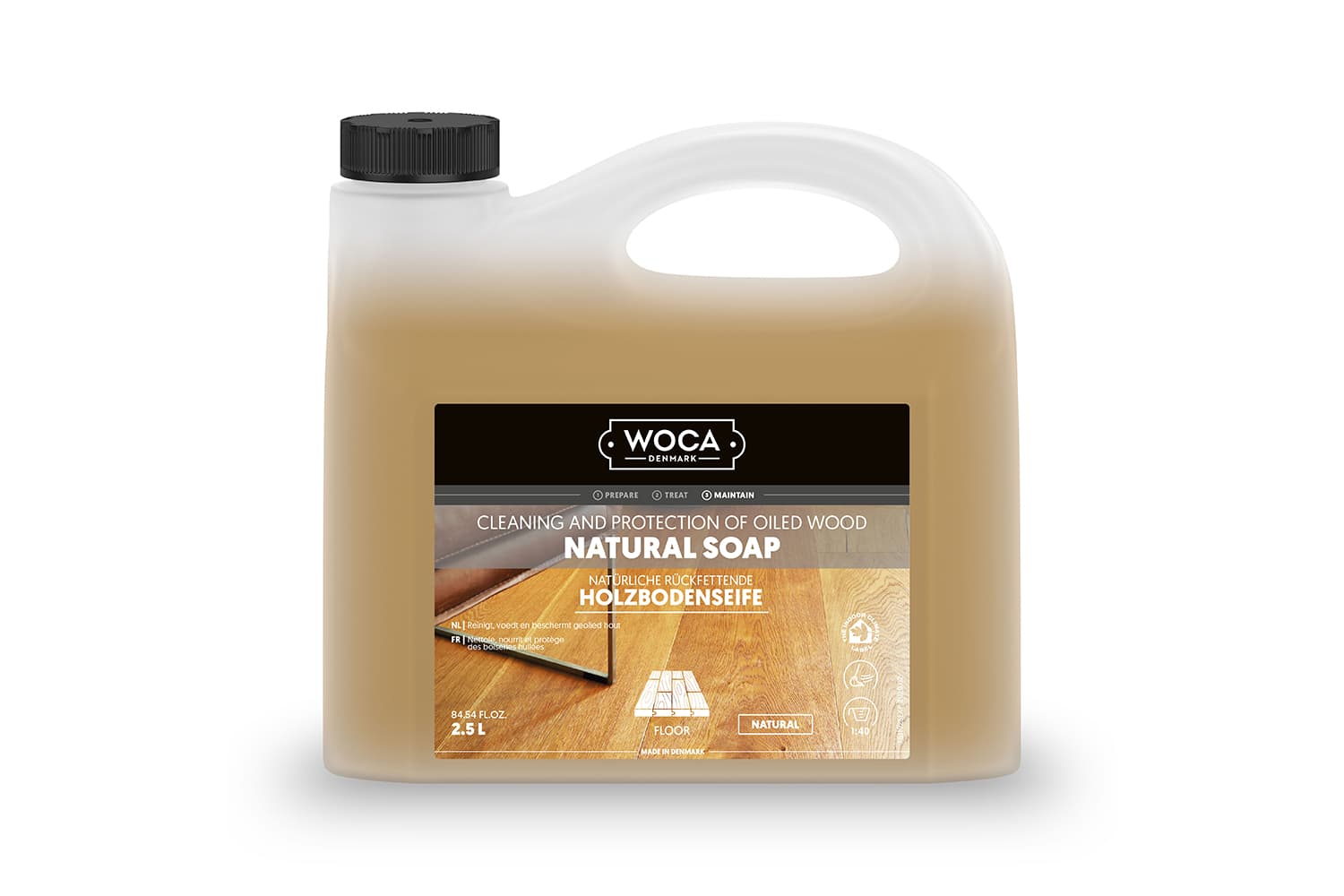 WOCA Wood Floor Soap "Natural" 2.5L