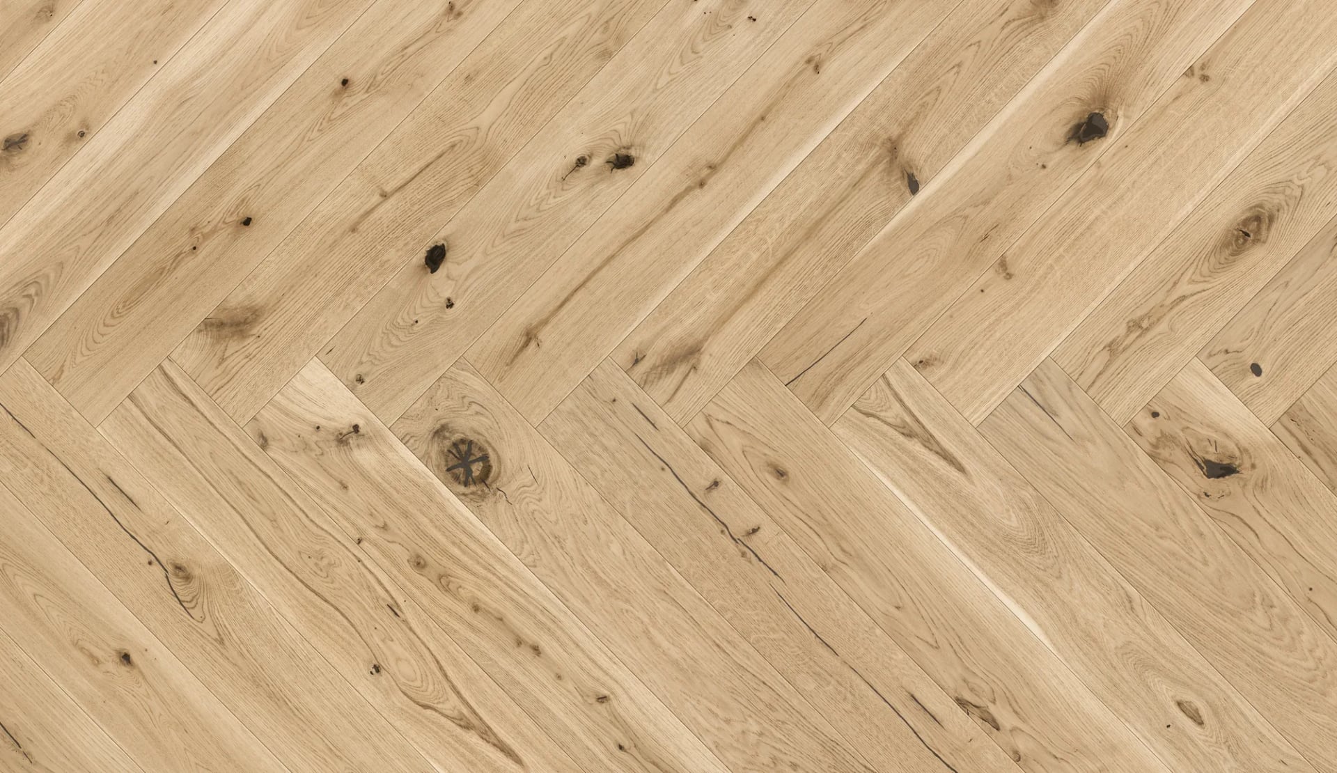 Oak Odense herringbone