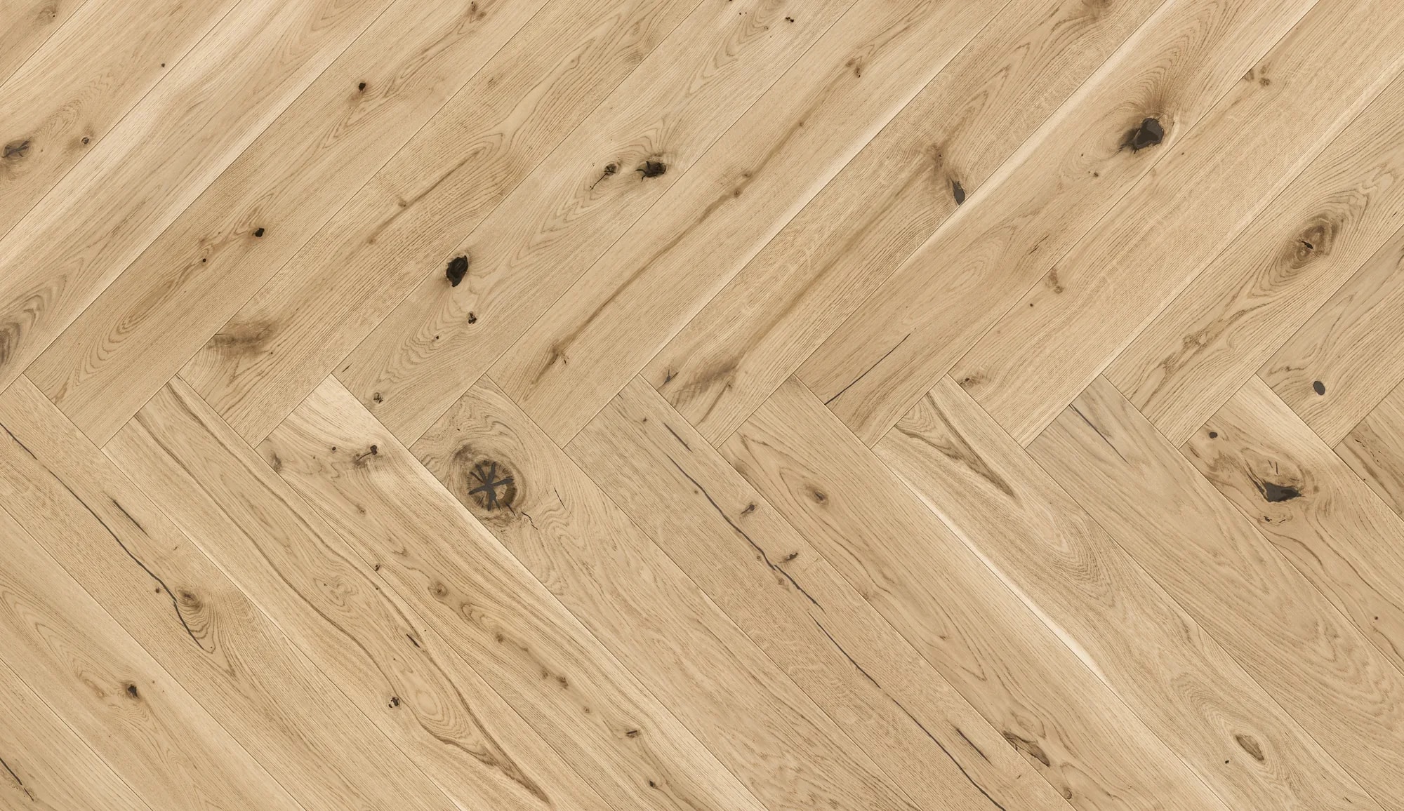 Oak Odense herringbone