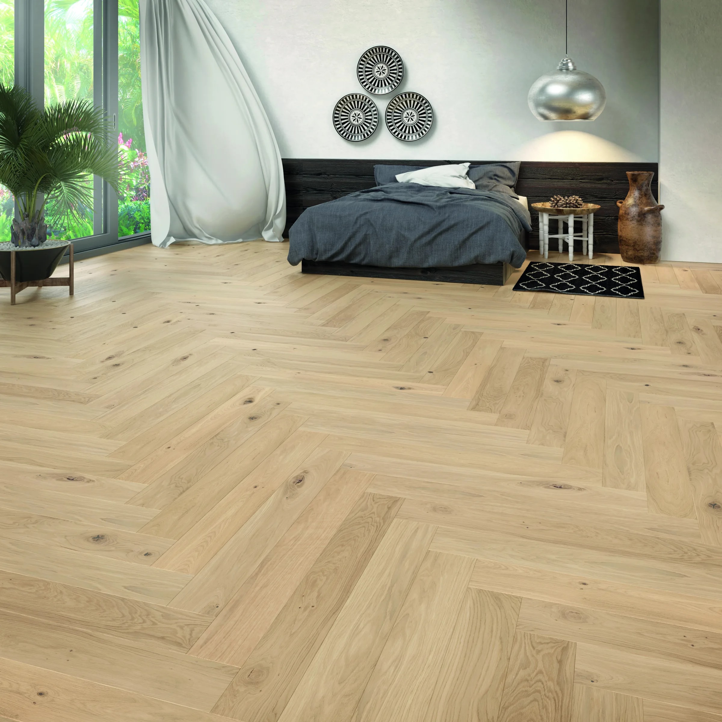 Oak Turku herringbone