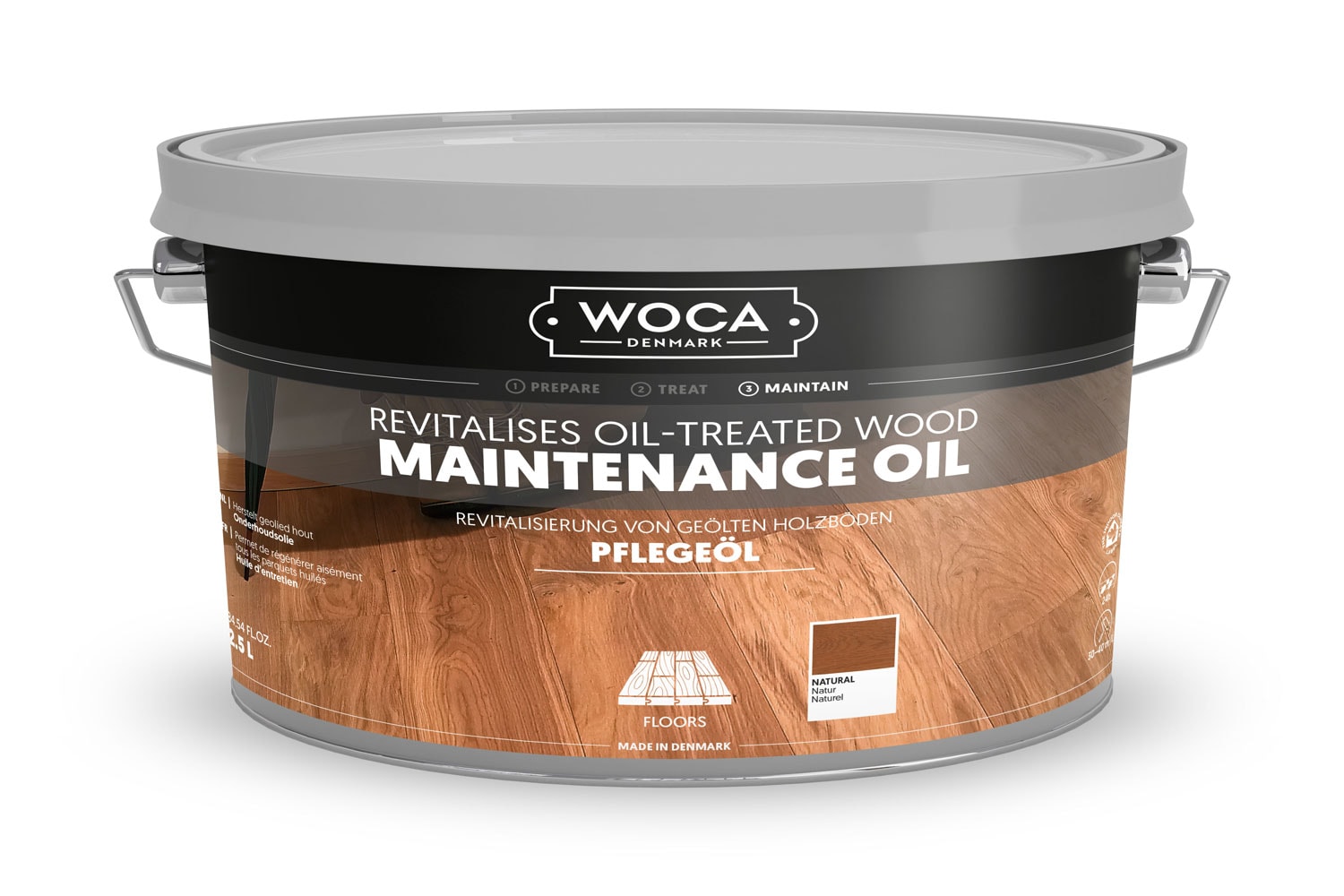 WOCA Olio di manutenzione Natural 2,5 L