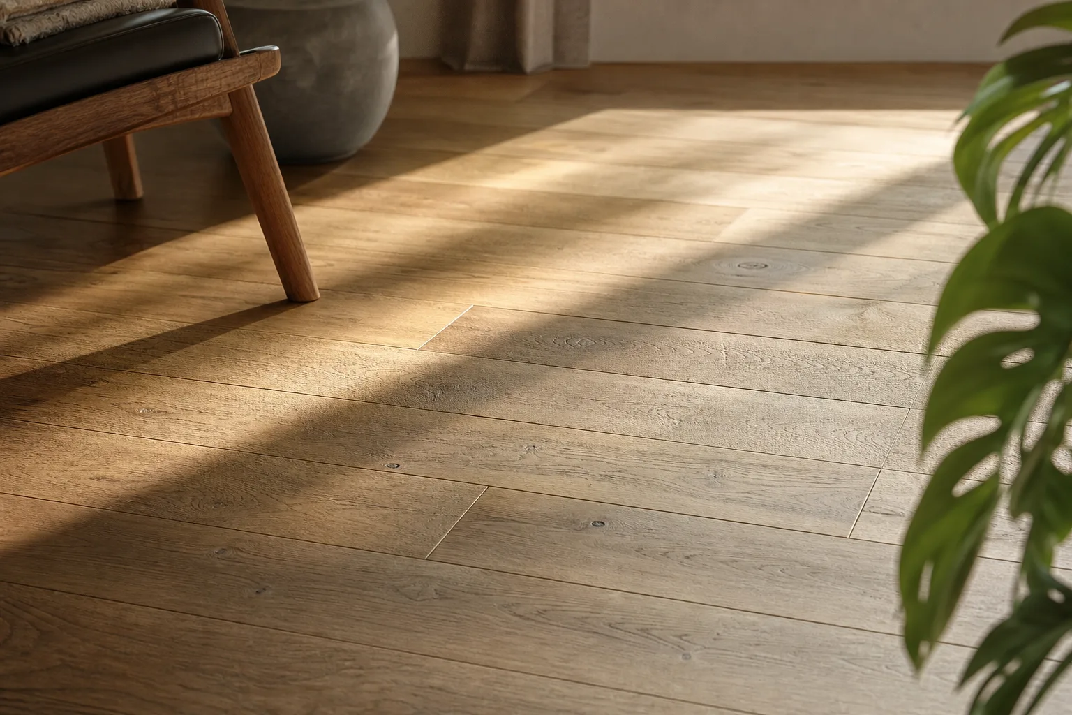 Parquet prefinito in rovere scelto per un progetto di interior design — Terris Timber