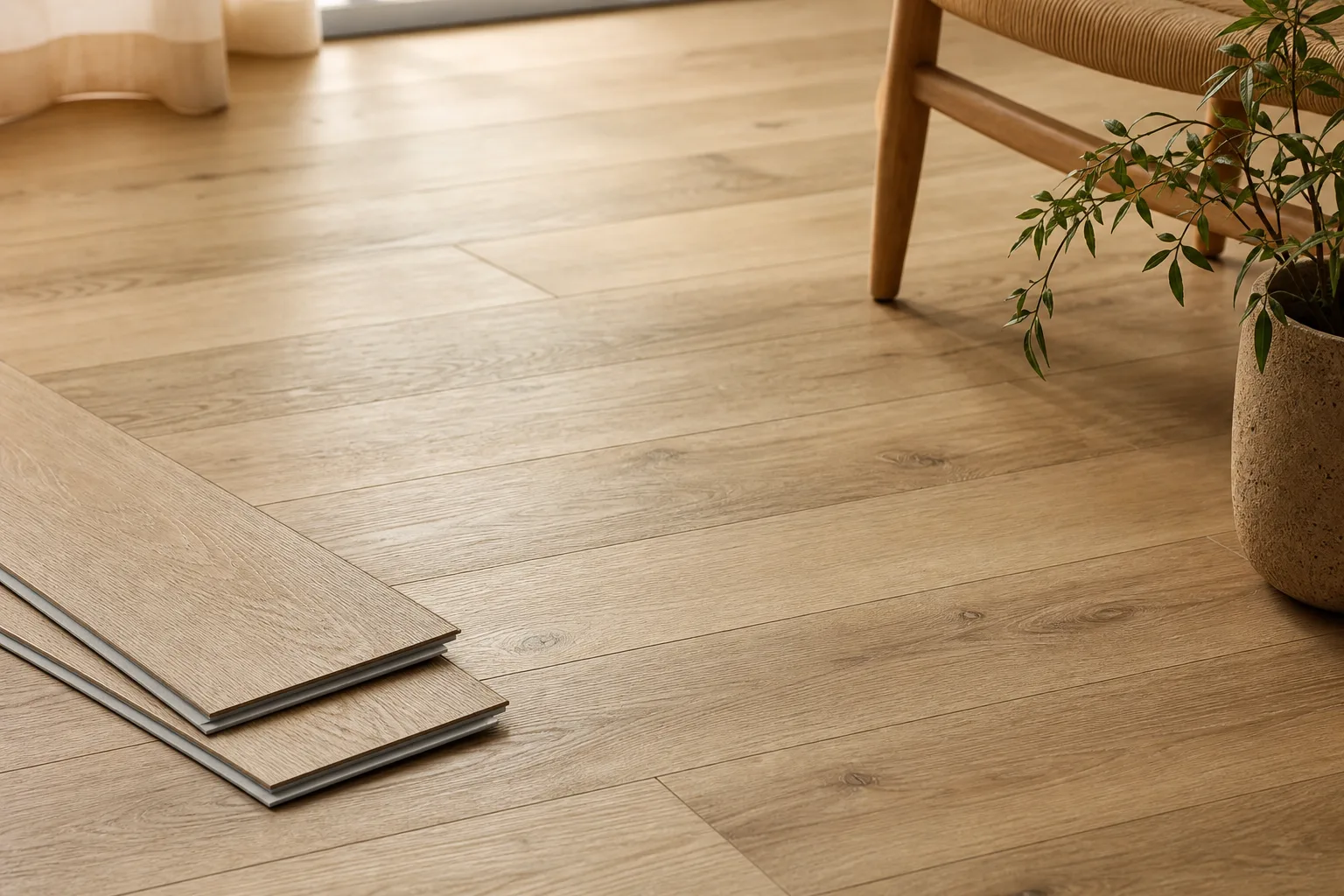 Vinylboden in Holzoptik: die Anmutung von Parkett bei voller Wasserfestigkeit — Terris Timber
