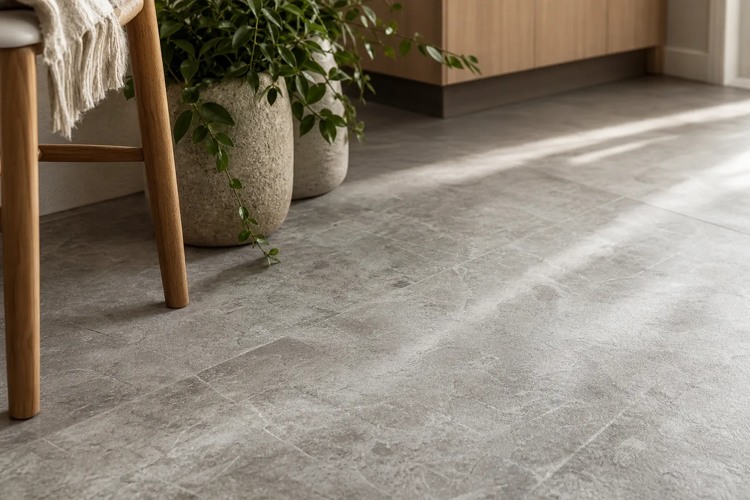 Vinyl flooring in the kitchen: a practical, warm choice — Terris Timber