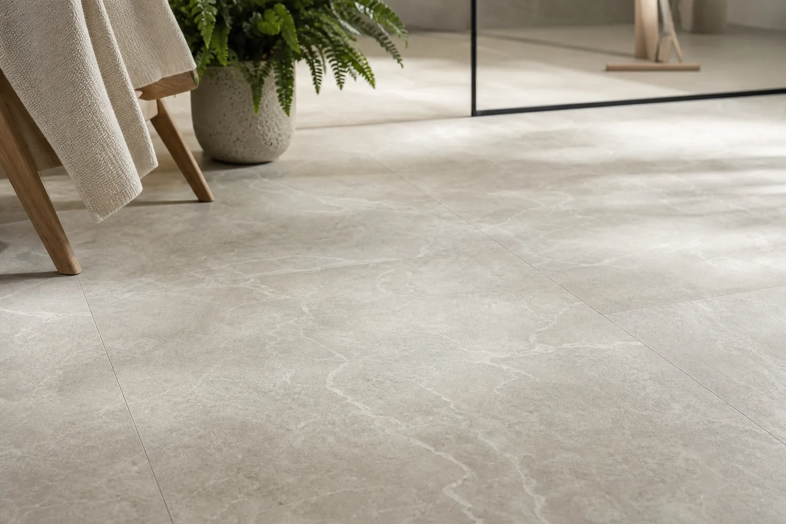 Vinyl flooring in a bathroom: 100% waterproof — Terris Timber